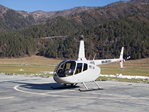 Аренда вертолета на Алтае Robinson R-66